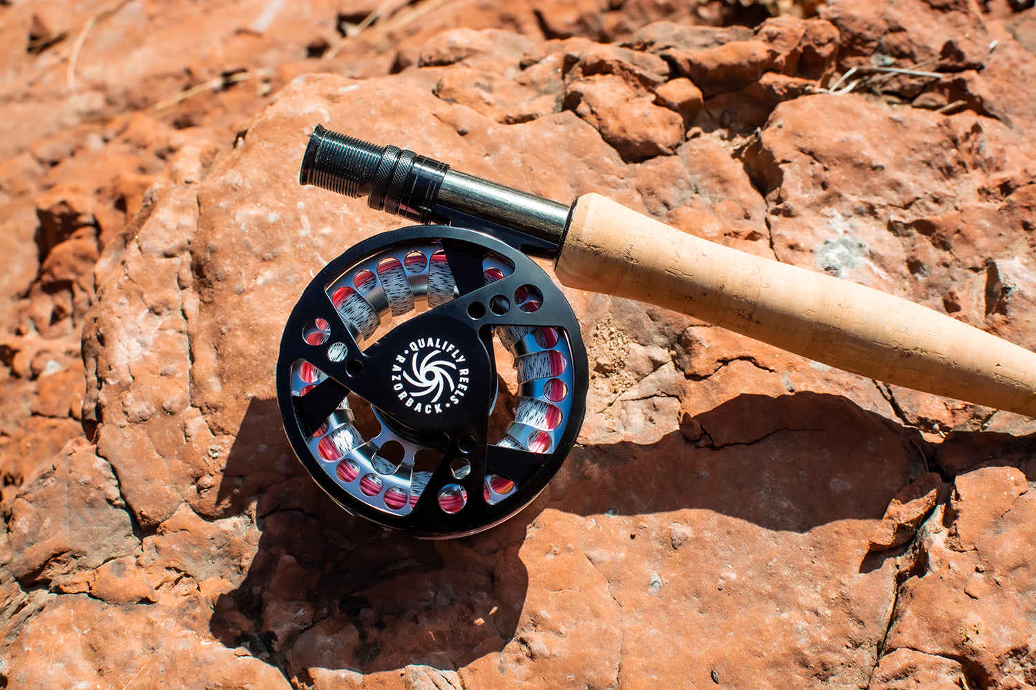 The Razorback fly fishing reel by Qualifly Reels