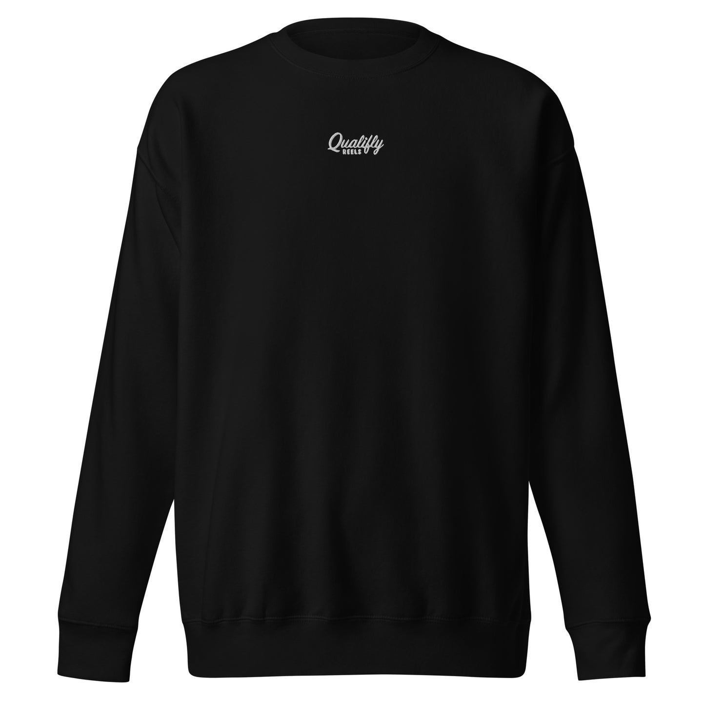 Classic Black Qualifly Logo Sweatshirt